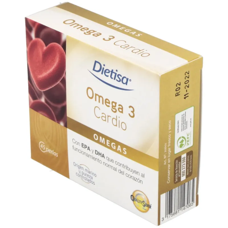 Omega 3 Cardio 45 Comprimidos | Farmacia Barata Omega 3 Cardio 45 Comprimidos | Farmacia Barata