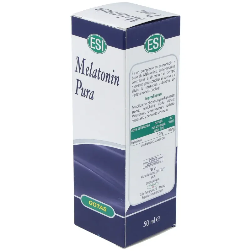 Melatonin Gotas 1mg Pura 50ml | Farmacia Barata Melatonin Gotas 1mg Pura 50ml | Farmacia Barata