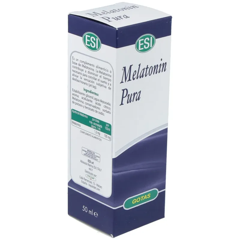 Melatonin Gotas 1mg Pura 50ml | Farmacia Barata Melatonin Gotas 1mg Pura 50ml | Farmacia Barata