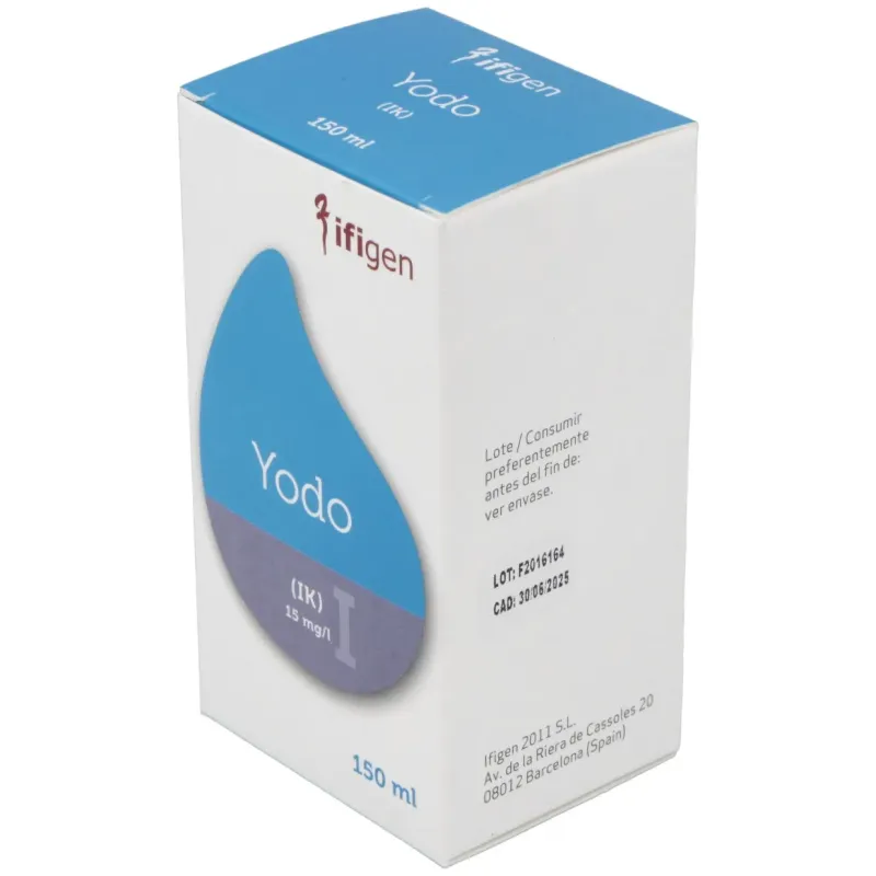 Yodo 150 ml Ifigen | Farmacia Barata Yodo 150 ml Ifigen | Farmacia Barata