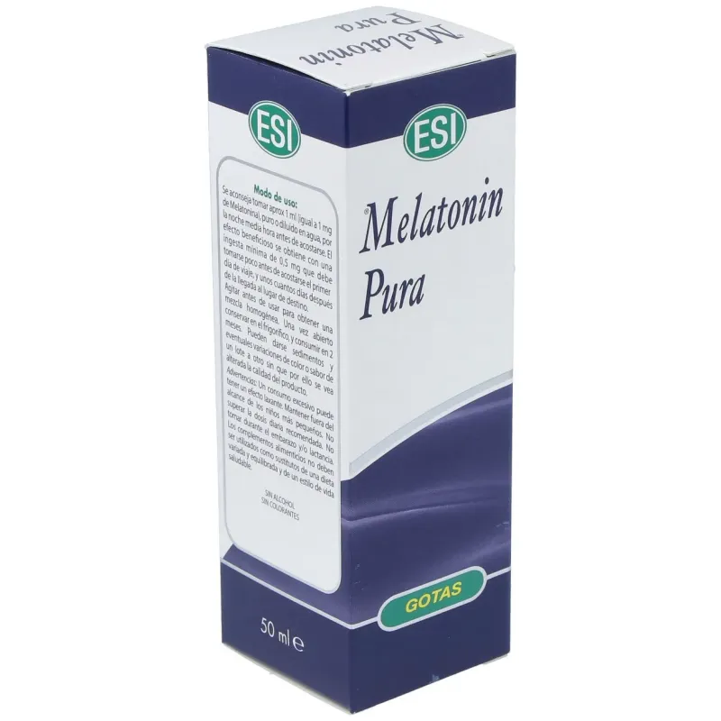 Melatonin Gotas 1mg Pura 50ml | Farmacia Barata Melatonin Gotas 1mg Pura 50ml | Farmacia Barata