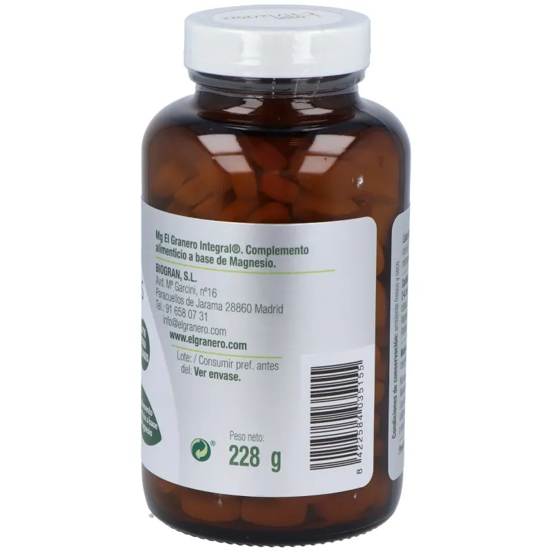 El Granero Citrato de Magnesio | Farmacia Barata