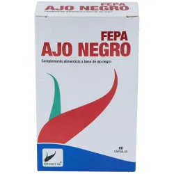 Fepa Ajo Negro, 60 Cápsulas, 2000 mg.