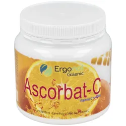 Ergonat Ascorbat-C Vitamina C No Ácida, 200 gramos