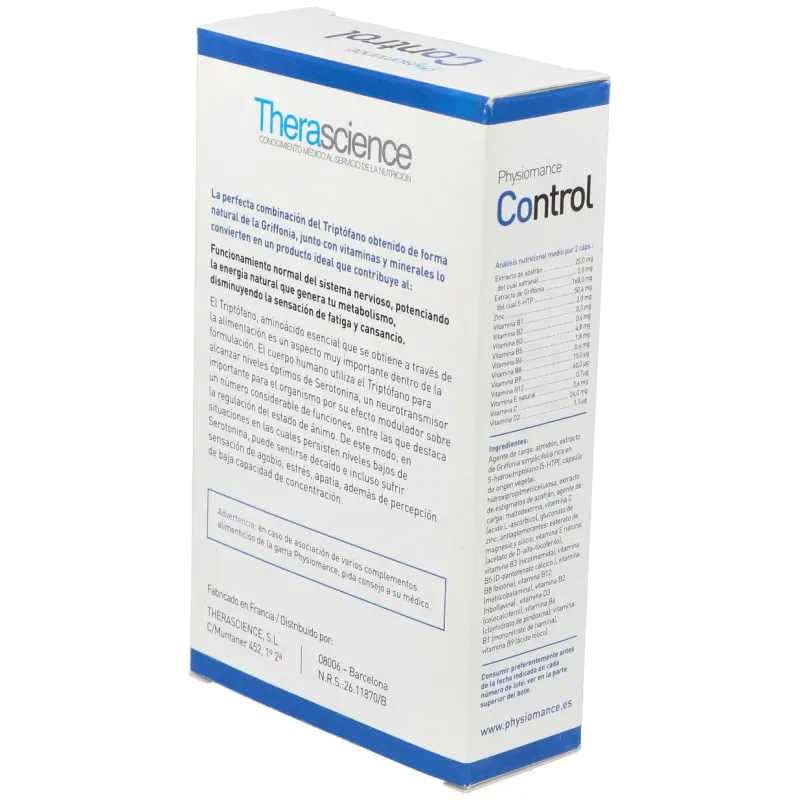 Control 60 Cápsulas Therascience | Farmacia Barata Control 60 Cápsulas Therascience | Farmacia Barata