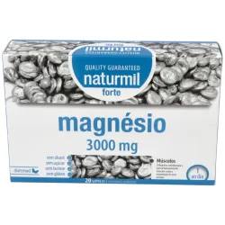 Naturmil Magnesio Forte 3000mg 20 ampollas | Farmacia Barata