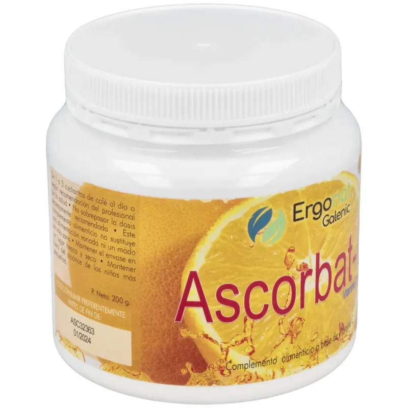 Ascorbat-C Vitamina C No Ácida 200g | Farmacia Barata Ascorbat-C Vitamina C No Ácida 200g | Farmacia Barata