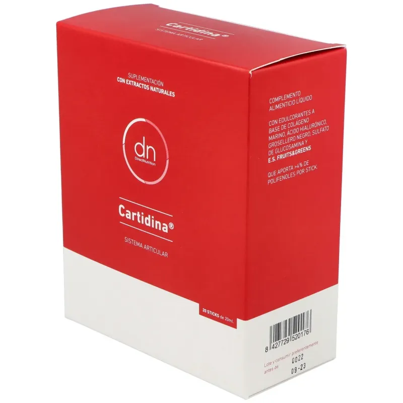 Cartidina 20 Viales Direct Nutrition | Farmacia Barata Cartidina 20 Viales Direct Nutrition | Farmacia Barata