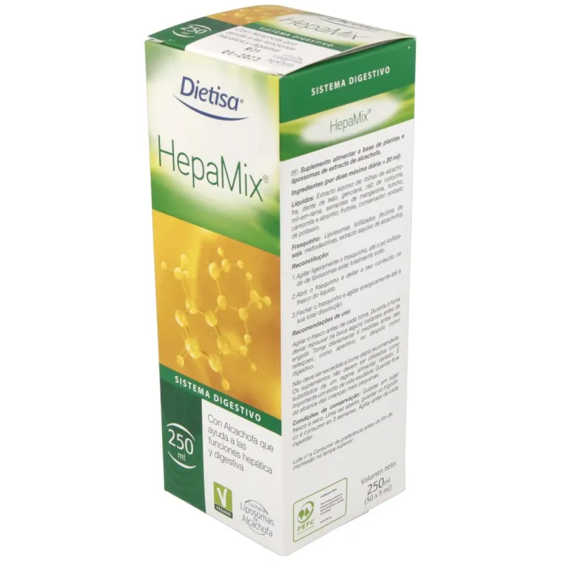 Dietisa Hepamix Elixir 250 ml | Farmacia Barata Dietisa Hepamix Elixir 250 ml | Farmacia Barata