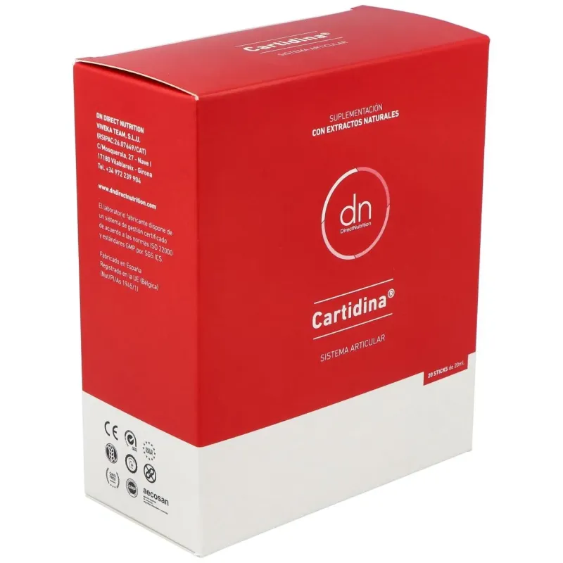 Cartidina 20 Viales Direct Nutrition | Farmacia Barata Cartidina 20 Viales Direct Nutrition | Farmacia Barata