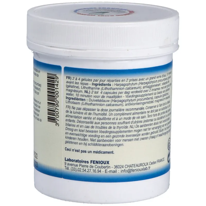 Litho Harpagophyto 200 Cápsulas Fenioux | Farmacia Barata Litho Harpagophyto 200 Cápsulas Fenioux | Farmacia Barata