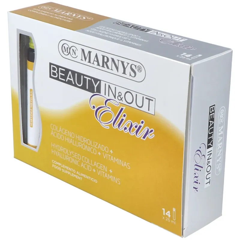 Marnys Elixir Beauty In & Out, 14 viales | Farmacia Barata Marnys Elixir Beauty In & Out, 14 viales | Farmacia Barata