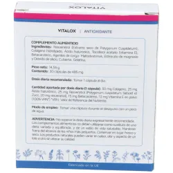 Mahen Vitalox, 30 cápsulas | Farmacia Barata