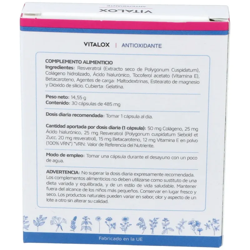 Mahen Vitalox, 30 cápsulas | Farmacia Barata