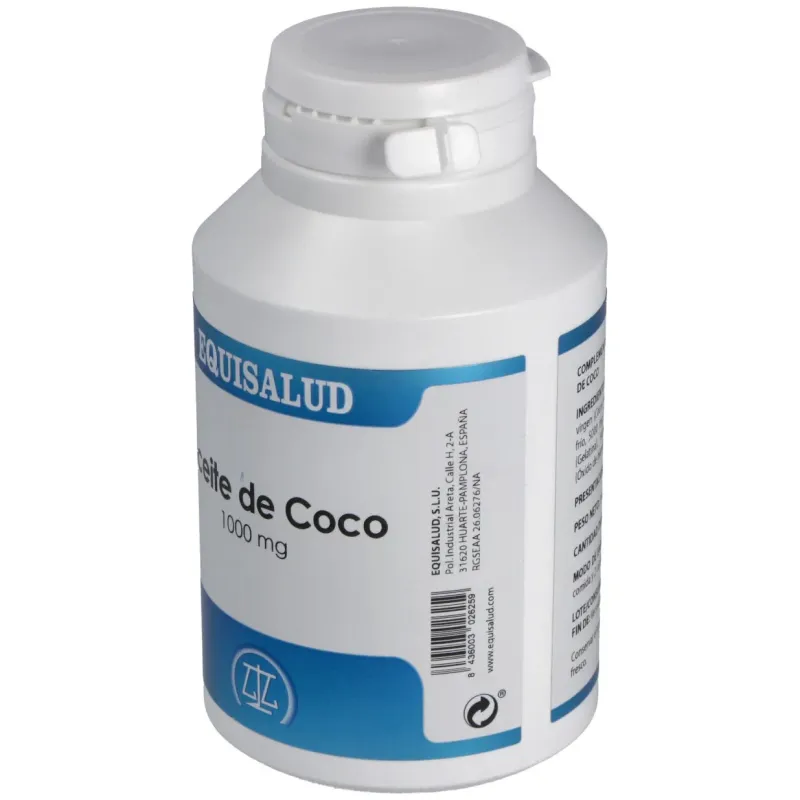 Equisalud Aceite de Coco 120 Perlas | Farmacia Barata