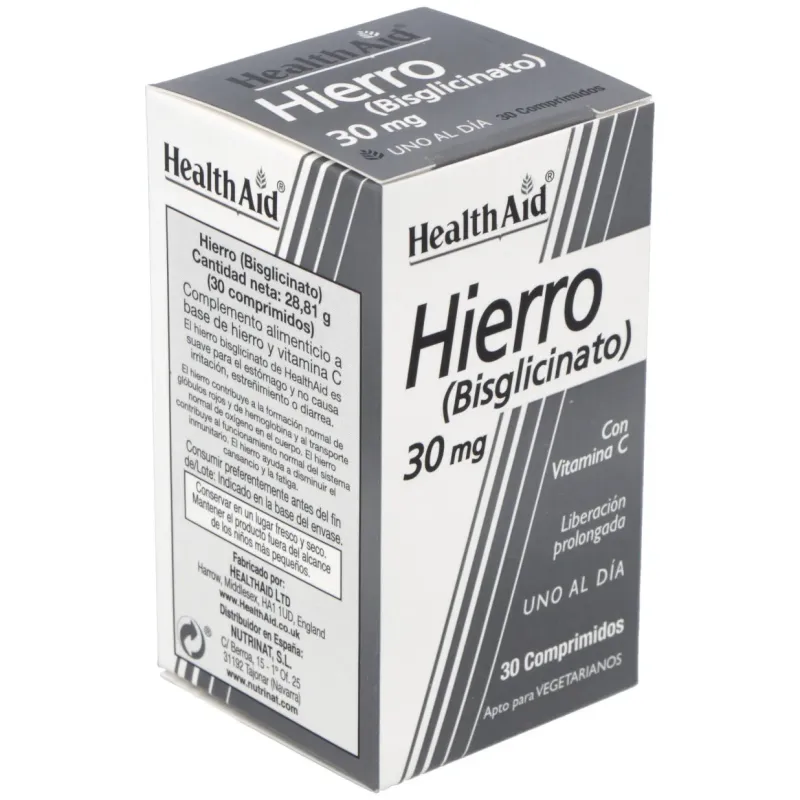 Health Aid Hierro + Vitamina C | Farmacia Barata