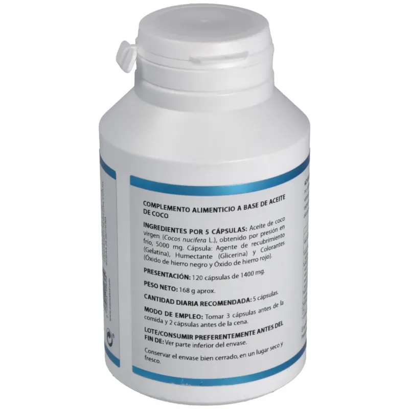 Equisalud Aceite de Coco 120 Perlas | Farmacia Barata