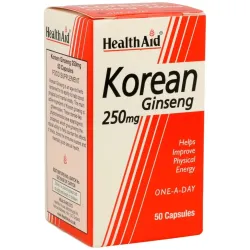 Health Aid Ginseng Coreano 50 Cápsulas | Farmacia Barata