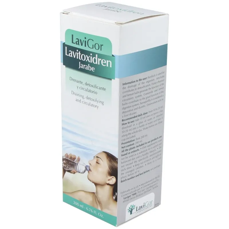 Lavitoxidren Jarabe 200 ml | Farmacia Barata Lavitoxidren Jarabe 200 ml | Farmacia Barata