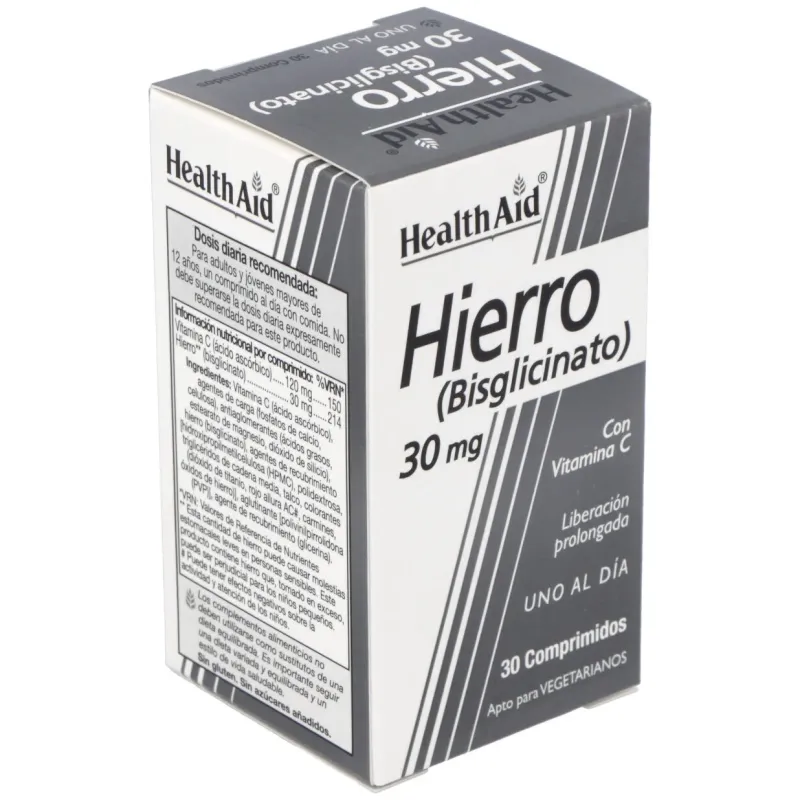 Health Aid Hierro + Vitamina C | Farmacia Barata