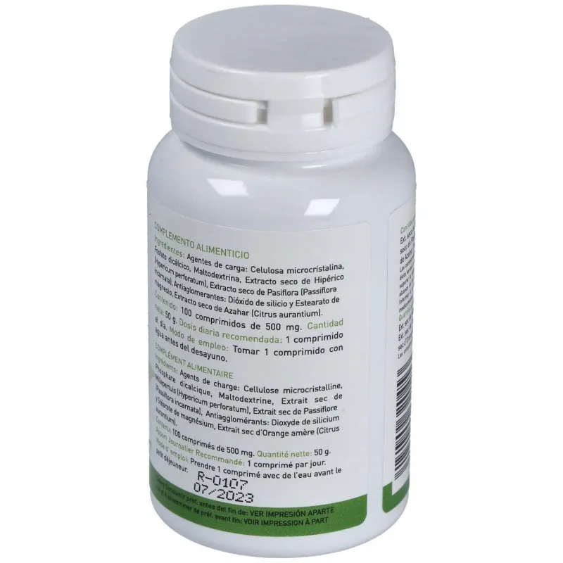 Hiperico, Pasiflora y Azahar 100 comp | Farmacia Barata Hiperico, Pasiflora y Azahar 100 comp | Farmacia Barata