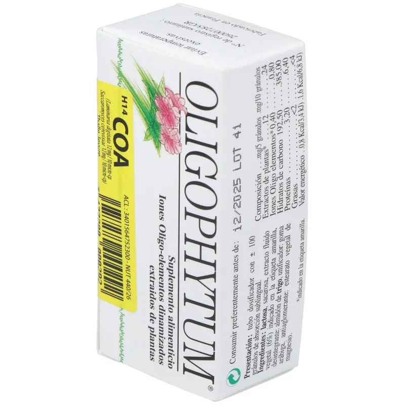 Oligophytum Cobre Oro Plata 100 comp | Farmacia Barata