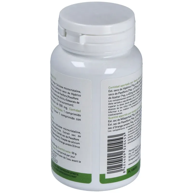 Hiperico, Pasiflora y Azahar 100 comp | Farmacia Barata Hiperico, Pasiflora y Azahar 100 comp | Farmacia Barata