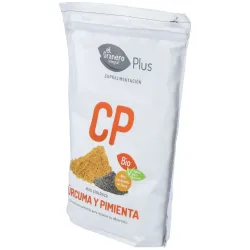 Cúrcuma y Pimienta Bio 200 g El Granero | Farmacia Barata Cúrcuma y Pimienta Bio 200 g El Granero | Farmacia Barata