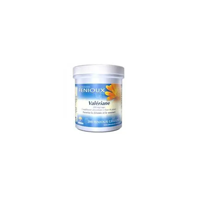 Fenioux Valeriana 270 mg 200 Cápsulas | Farmacia Barata Fenioux Valeriana 270 mg 200 Cápsulas | Farmacia Barata