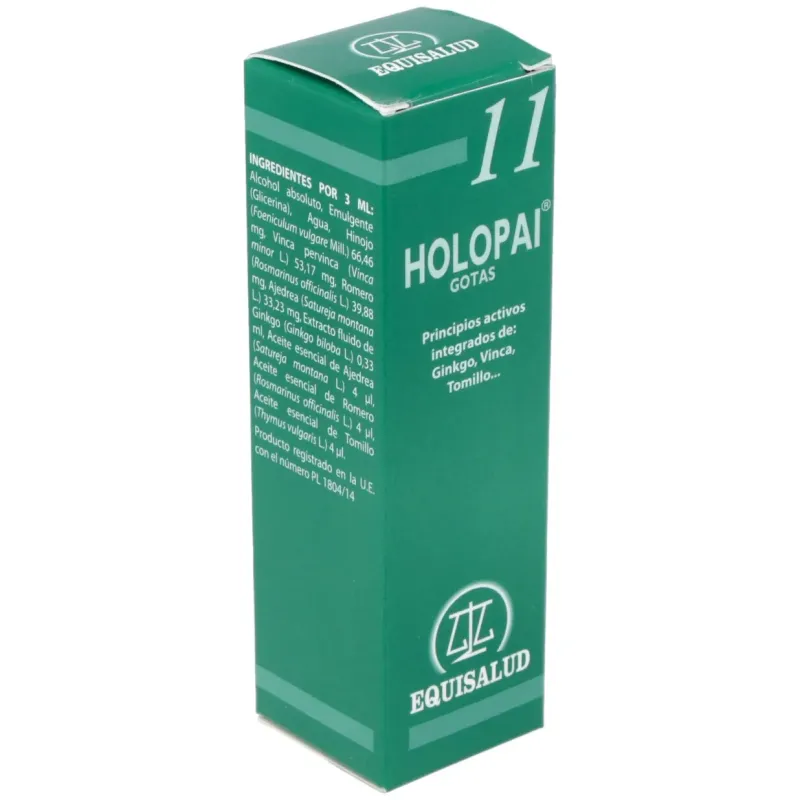 Holopai 11 Circulación Cerebral 31 ml | Farmacia Barata Holopai 11 Circulación Cerebral 31 ml | Farmacia Barata