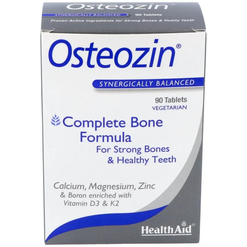 Health Aid Osteozin 90 Comprimidos | Farmacia Barata Health Aid Osteozin 90 Comprimidos | Farmacia Barata