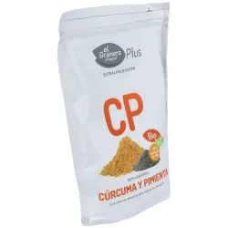 Cúrcuma y Pimienta Bio 200 g El Granero | Farmacia Barata Cúrcuma y Pimienta Bio 200 g El Granero | Farmacia Barata