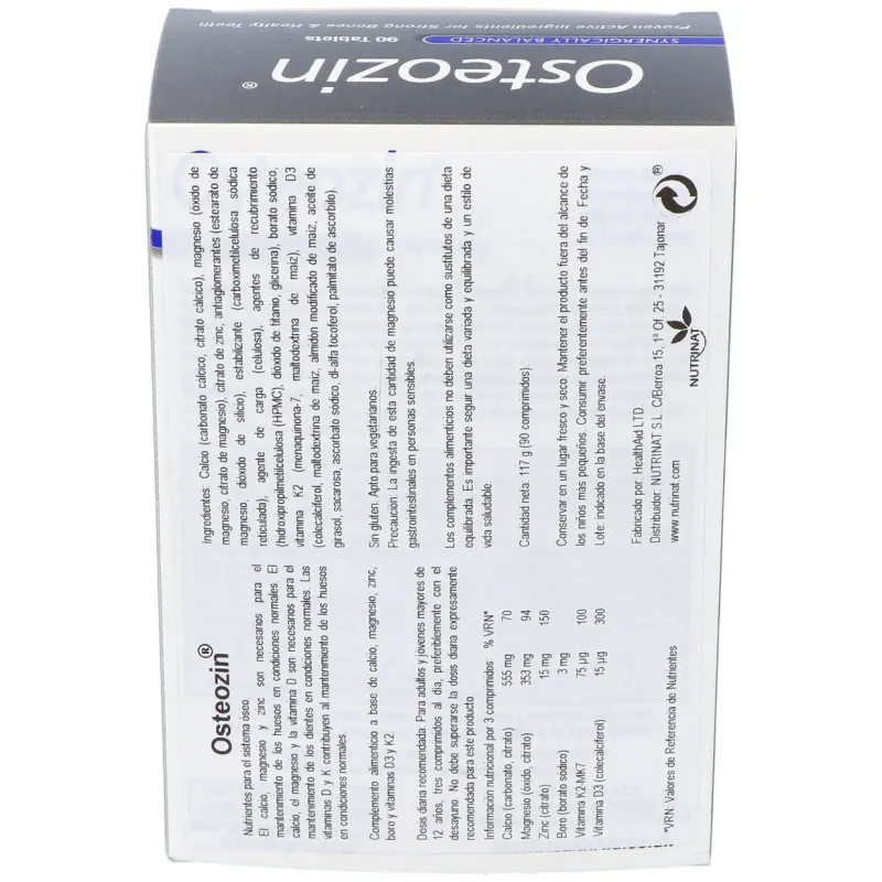 Health Aid Osteozin 90 Comprimidos | Farmacia Barata Health Aid Osteozin 90 Comprimidos | Farmacia Barata