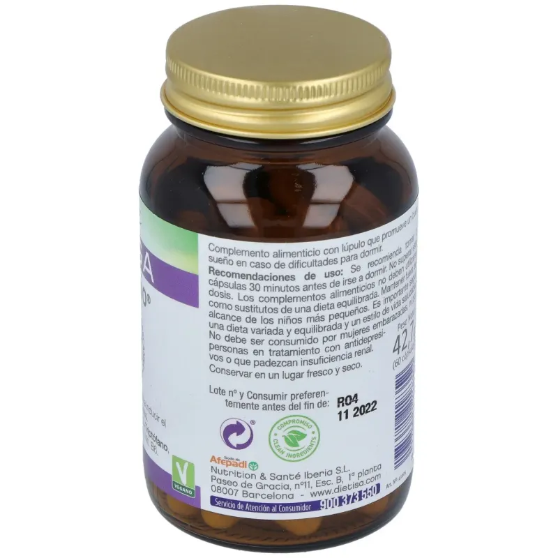 Mega Somnio 60 Cápsulas Vegetales | Farmacia Barata