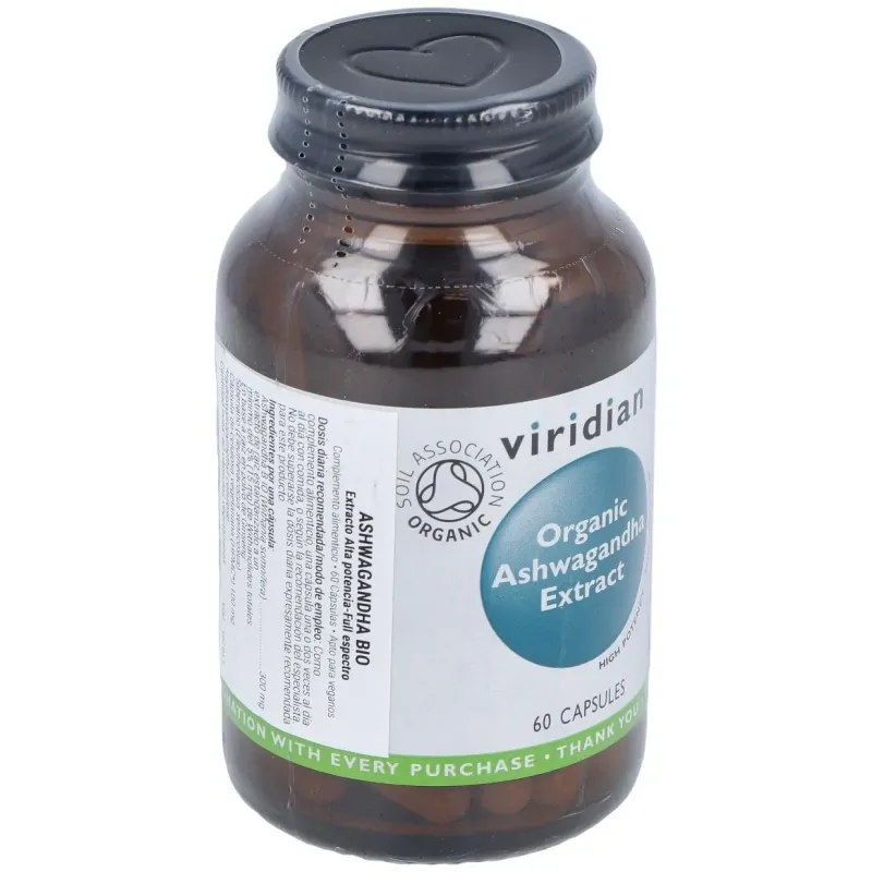 Extracto de Ashwagandha Bio 60 Cápsulas | Farmacia Barata Extracto de Ashwagandha Bio 60 Cápsulas | Farmacia Barata