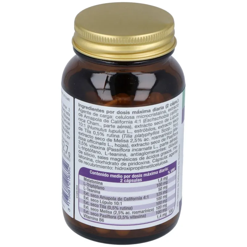Mega Somnio 60 Cápsulas Vegetales | Farmacia Barata