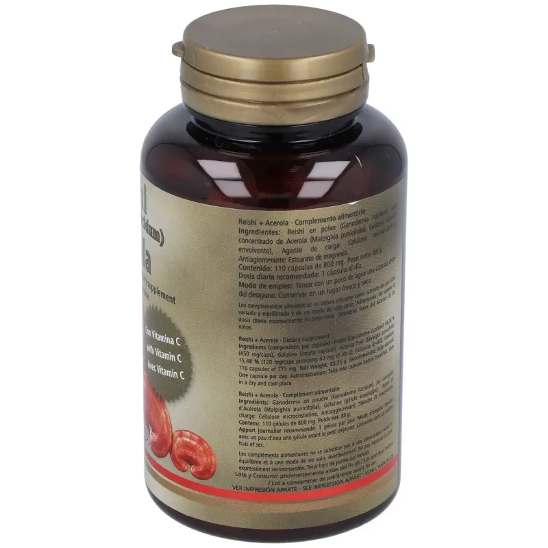 Reishi + Acerola 110 Cápsulas Plantapol | Farmacia Barata Reishi + Acerola 110 Cápsulas Plantapol | Farmacia Barata