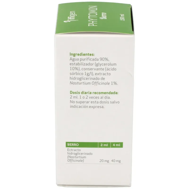 Ifigen Phyto-min Berro 150 ml | Farmacia Barata Ifigen Phyto-min Berro 150 ml | Farmacia Barata