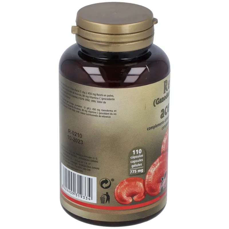 Reishi + Acerola 110 Cápsulas Plantapol | Farmacia Barata Reishi + Acerola 110 Cápsulas Plantapol | Farmacia Barata