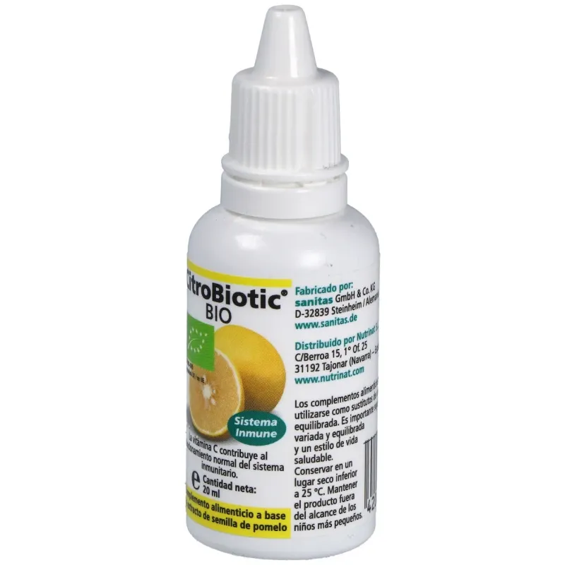 Sanitas Citrobiotic Semilla de Pomelo 20 ml | Farmacia Barata