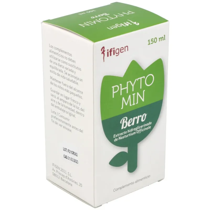 Ifigen Phyto-min Berro 150 ml | Farmacia Barata Ifigen Phyto-min Berro 150 ml | Farmacia Barata