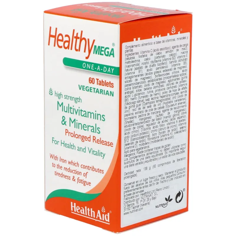 Healthy Mega 60 Comprimidos | Farmacia Barata