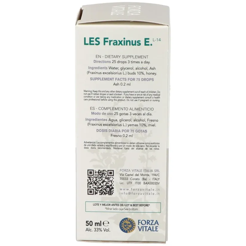 Les Fraxinus Excelsior Fresno 50 ml | Farmacia Barata