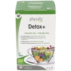 Physalis Detox+ Infusion, 20 Filtros Bio.