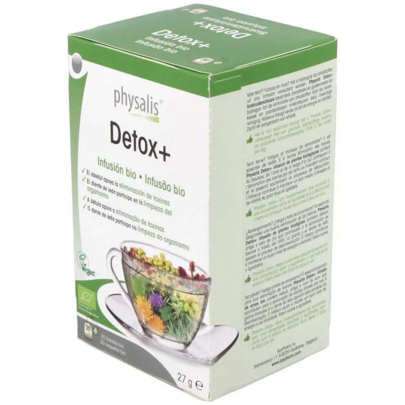 Detox+ Infusion 20 Filtros Bio Physalis | Farmacia Barata Detox+ Infusion 20 Filtros Bio Physalis | Farmacia Barata