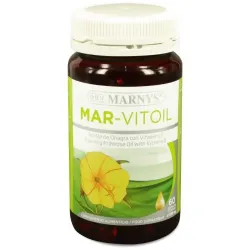 Marnys Aceite de Onagra Mar-vitoil, 60 Perlas de 500 mg.