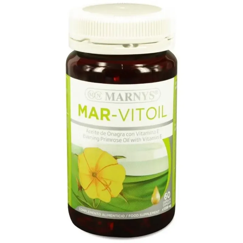 Aceite de Onagra Mar-vitoil 60 Perlas | Farmacia Barata