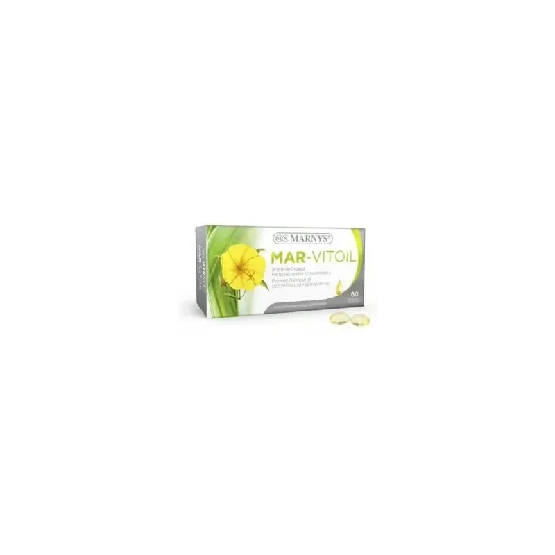 Aceite de Onagra Mar-vitoil 60 Perlas | Farmacia Barata