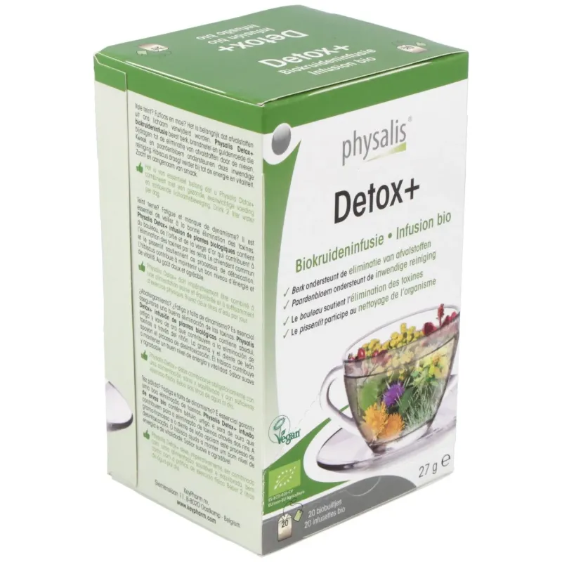Detox+ Infusion 20 Filtros Bio Physalis | Farmacia Barata Detox+ Infusion 20 Filtros Bio Physalis | Farmacia Barata