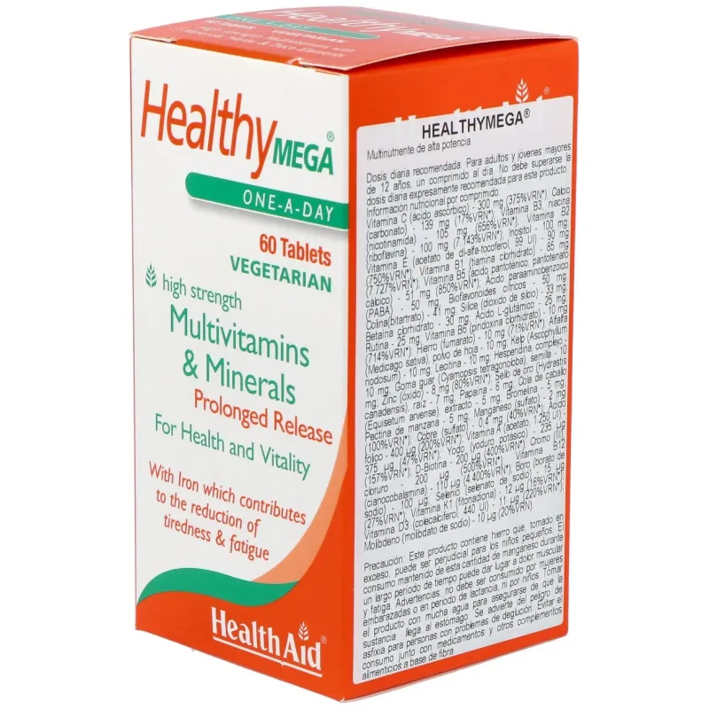 Healthy Mega 60 Comprimidos | Farmacia Barata